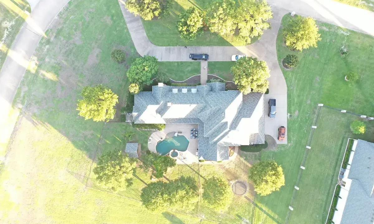 New shingle roof installation on a home in Walton